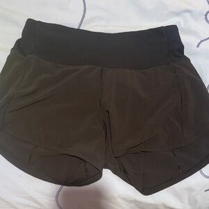 Lululemon speed up black shorts